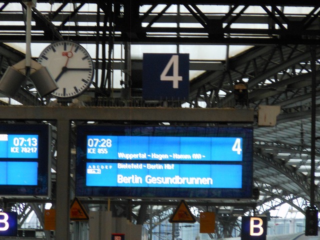 ケルンからベルリンまでiceに乗る 鉄道ラボ