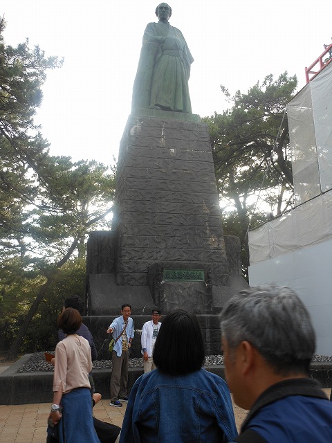 坂本龍馬の銅像