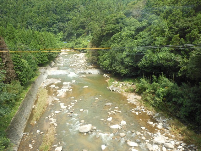 関西線：川を渡る