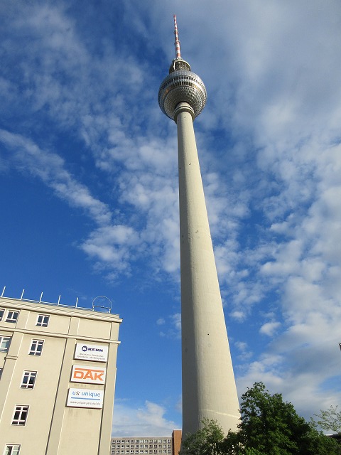 美しいベルリンテレビ塔