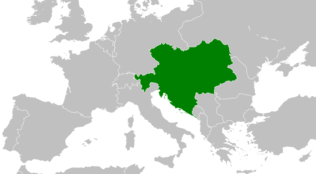 1915年ごろのオーストリア帝国