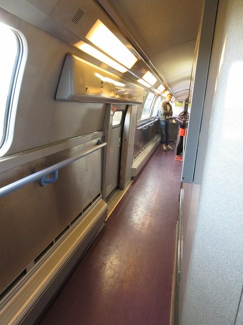 TGVの車内(飲食スペース)